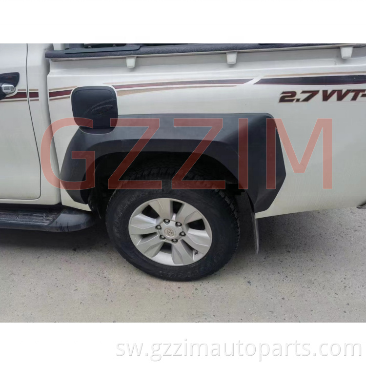 2023 GR Sport Wheel Arch Fender Flares matope kwa Hilux 2016-2019